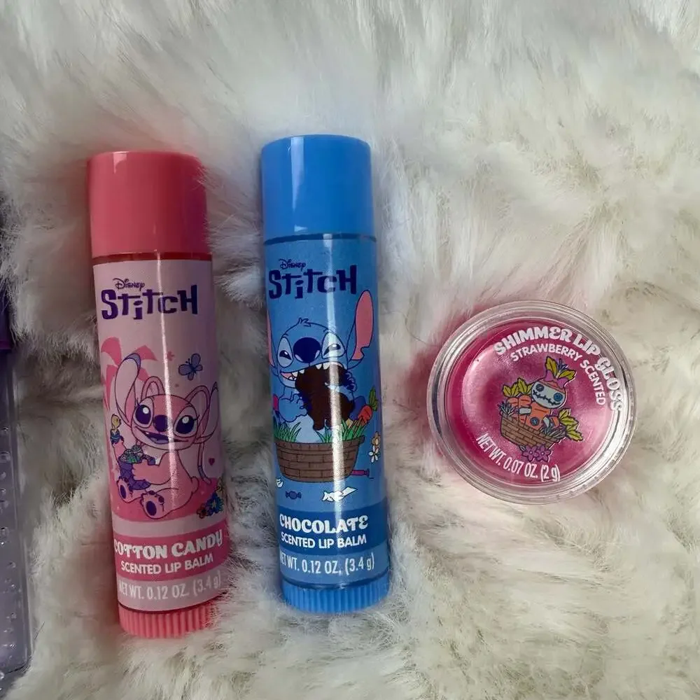 Disney Stitch Collection 8-Piece Scented Lip Care